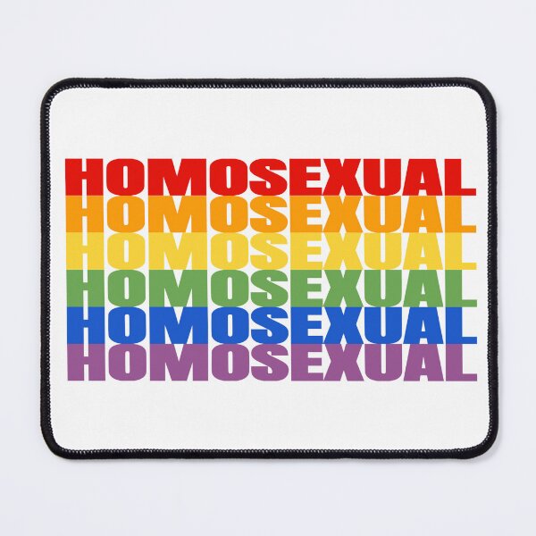 Item preview, Homosexual Rainbow Flag designed and sold by Claire Ramsey.