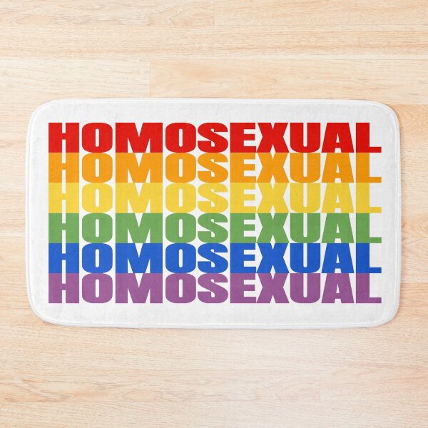 Item preview, Homosexual Rainbow Flag designed and sold by Claire Ramsey.