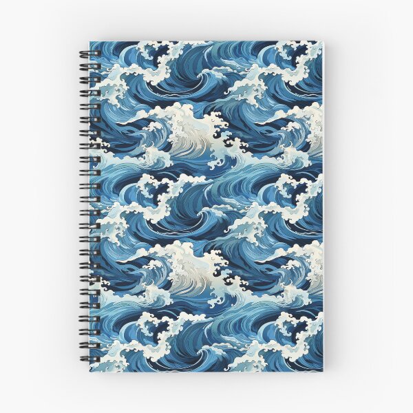 Item preview, Modern Colorful Waves - Psychedelic Waves designed and sold by ComerPrintCo.