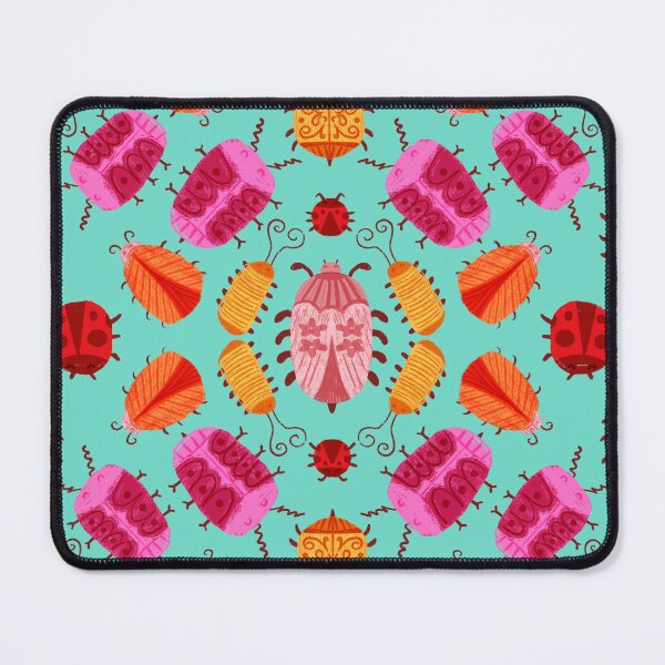 Item preview, Bugs Galore turquoise background - GD23-A249 designed and sold by Gabba Delgado.