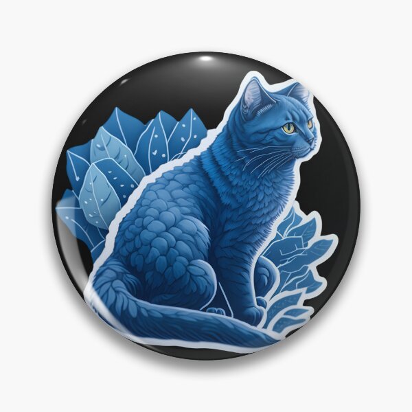 Item preview, Russian Blue (Sticker and Print Out) designed and sold by Sir Elgin Ortiz.