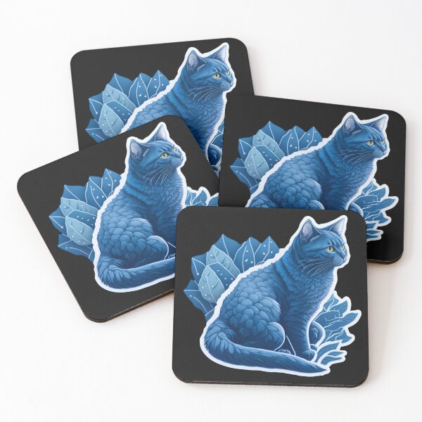 Item preview, Russian Blue (Sticker and Print Out) designed and sold by Sir Elgin Ortiz.