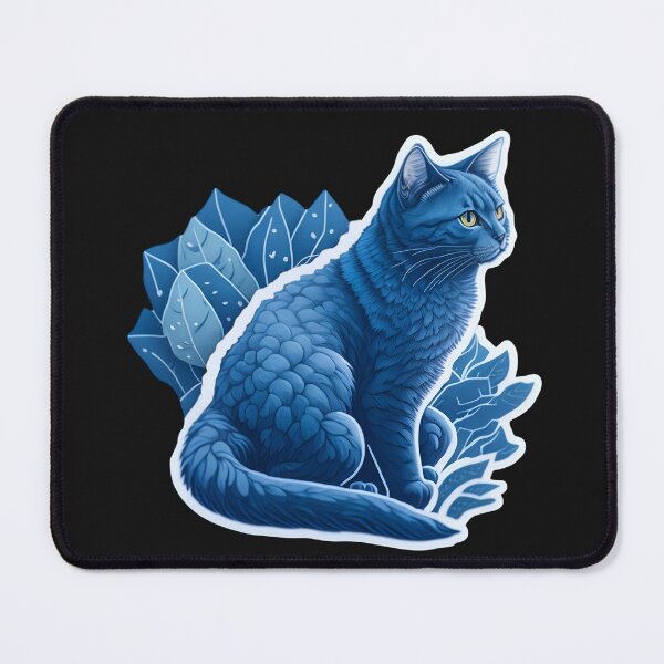 Item preview, Russian Blue (Sticker and Print Out) designed and sold by Sir Elgin Ortiz.