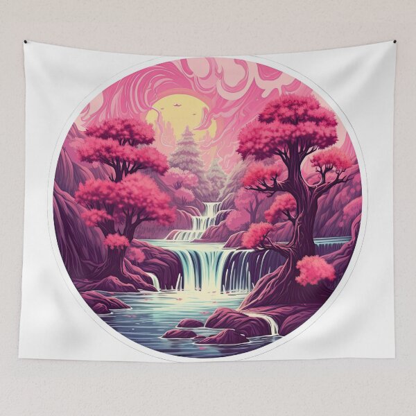 Item preview, Colorful landscape designed and sold by abmkf.