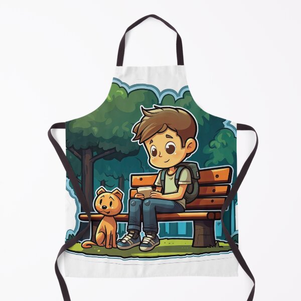 Item preview, Boy with puppy designed and sold by abmkf.