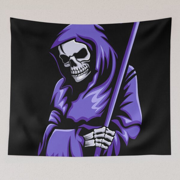 Item preview, Grim Reaper In A Purple Cloak designed and sold by Mark Cannon.