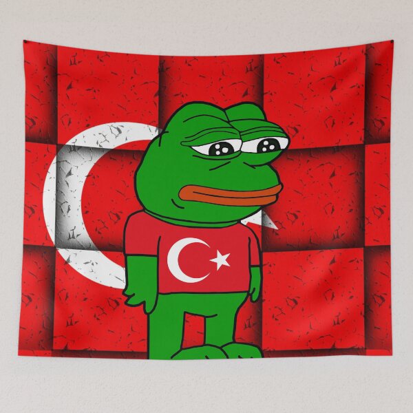 Item preview, Sad Turkish Pepe designed and sold by Slav-Art.