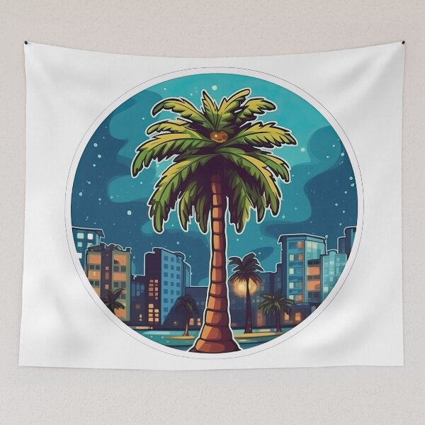 Item preview, Night palm designed and sold by abmkf.