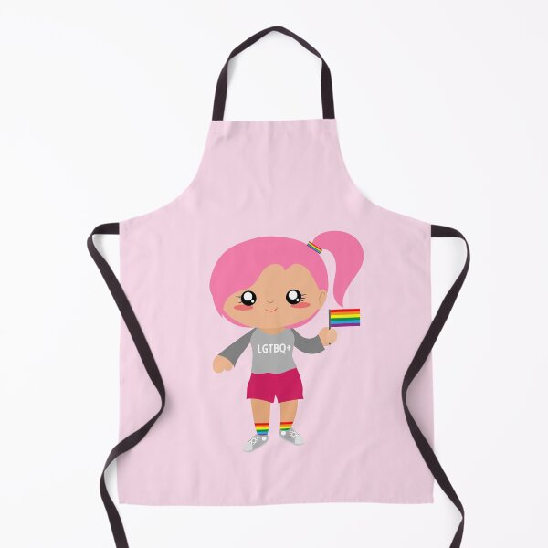 Item preview, Cute girl with pink hair LGBT designed and sold by yessebel.
