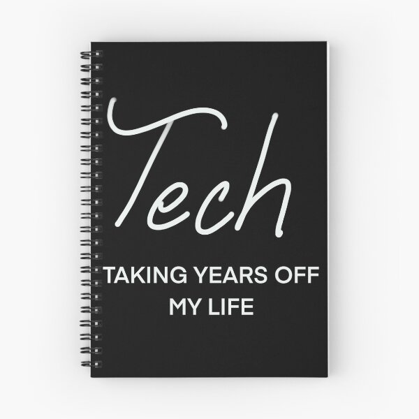 Item preview, Tech: Taking Years Off My Life (W/B) designed and sold by tuuujjj313.