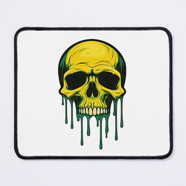 Item preview, Colorful Dripping Skull | Colorful Melting Skull | Graffiti Skull designed and sold by CoolHippoQuotes.