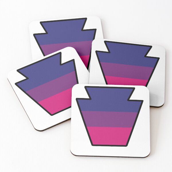 Item preview, Bi Flag Keystone State PA designed and sold by Pocketsodders.