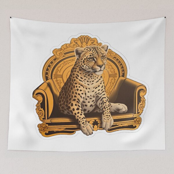 Item preview, Сheetah on the throne designed and sold by abmkf.