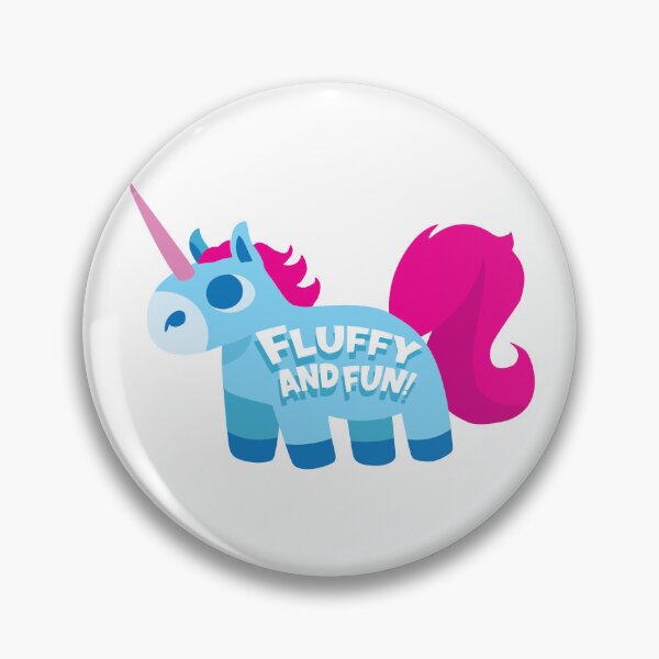 Item preview, Unicorn Fluffy and Fun designed and sold by DynamiteSticker.