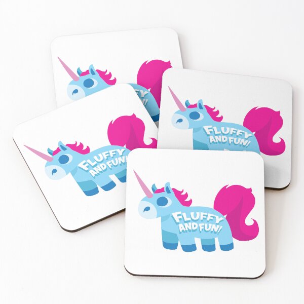 Item preview, Unicorn Fluffy and Fun designed and sold by DynamiteSticker.