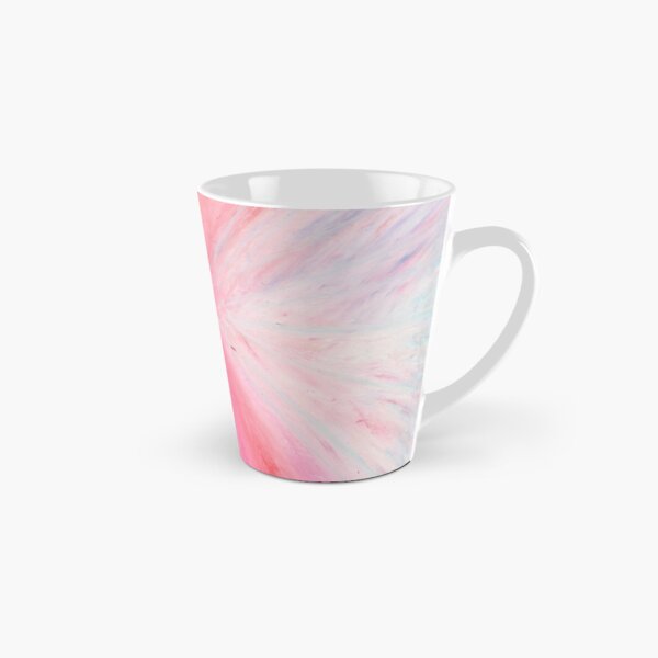 "Gender Reveal" Red, Pink, and Blue Oil Pastel Print Tall Mug