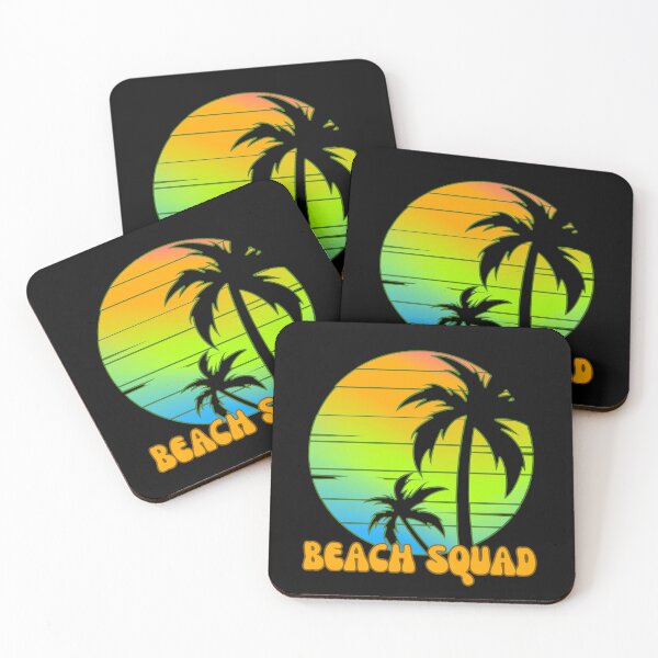 Item preview, BEACH SQUAD - Summer Girl's Trip, Pacific Ocean, Vacay Mode, Sunset, Beach, Party Animal designed and sold by Sun Sand & Sea Art.