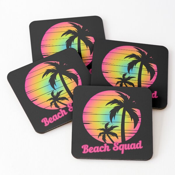 Item preview, BEACH SQUAD - Summer Girl's Trip, Pacific Ocean, Vacay Mode, Sunset, Beach, Party Animal designed and sold by Sun Sand & Sea Art.