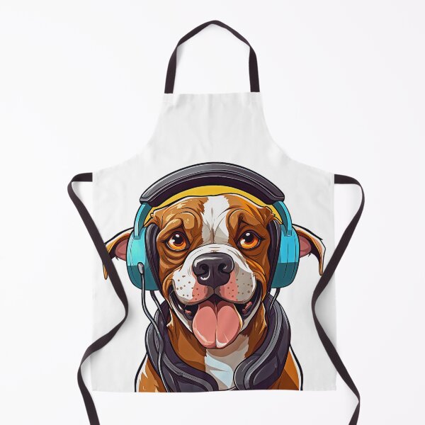 Item preview, DJ Dog Wearing Headphones | Puppy Wearing Headphones | Dog Wearing sunglasses designed and sold by CoolHippoQuotes.