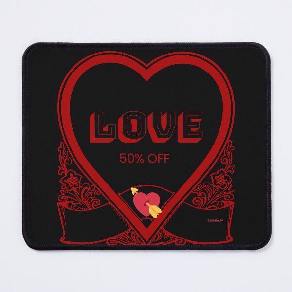 Item preview, Love 50% Off - Cherry Red designed and sold by KATKattalestv.