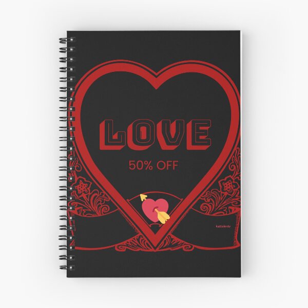 Item preview, Love 50% Off - Cherry Red designed and sold by KATKattalestv.