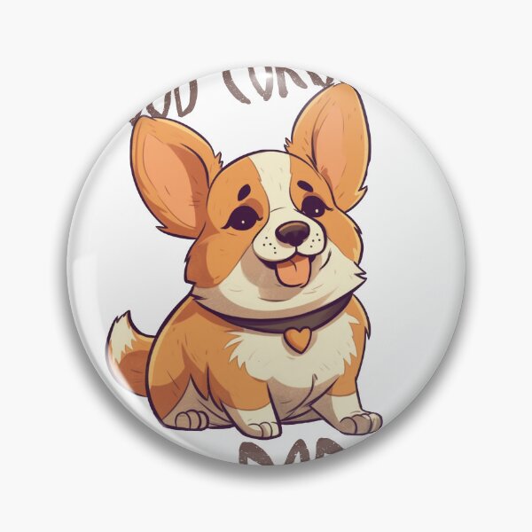 Item preview, Proud Corgi Dad - Cute Corgi Dog Dad designed and sold by GVRDesign.