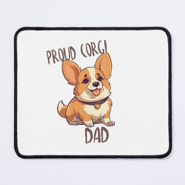 Item preview, Proud Corgi Dad - Cute Corgi Dog Dad designed and sold by GVRDesign.