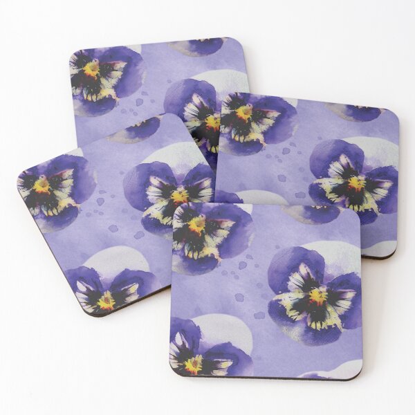 Item preview, Pretty Pansy Flowers designed and sold by AmetrineArt.