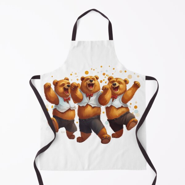 Item preview, Three Funny Dancing Bears designed and sold by LilyBell6.