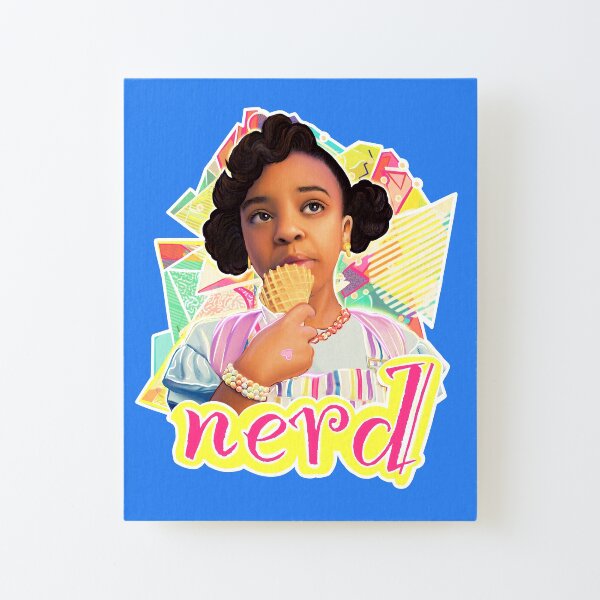 Erica Sinclair "NERD", Stranger Things fanart, season 3 Canvas Mounted Print