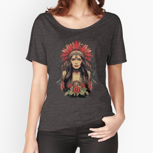 Native American T-Shirt Design Vector – ThreadBasket