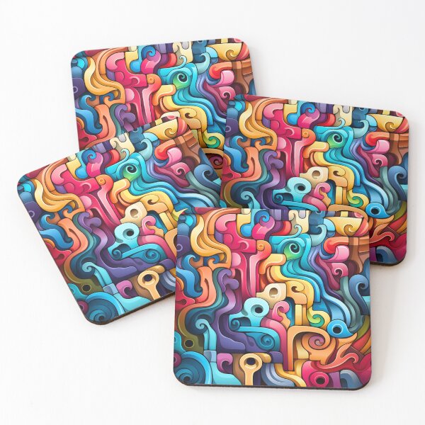 Item preview, Colorful Canvas Pattern designed and sold by ai-beyond.