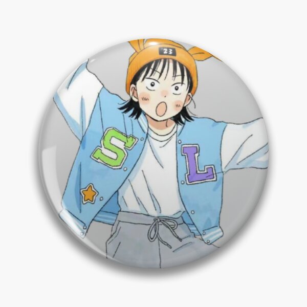 Skip to Loafer - Kurume Makoto - Badge - Skip to Loafer Can Badges