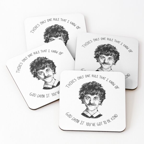 Item preview, Copy of Kurt Vonnegut Mr. Rosewater Quote designed and sold by AudreyBagelArt.