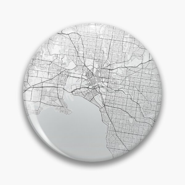 Item preview, Melbourne City Map designed and sold by OrtaMaps.