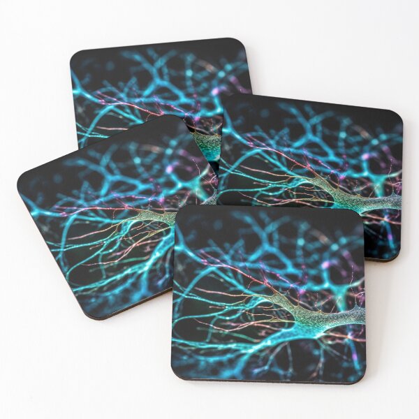 Item preview, Glowing Nerve Cells: Communicate Through Synaptic Connections designed and sold by hjian8219.