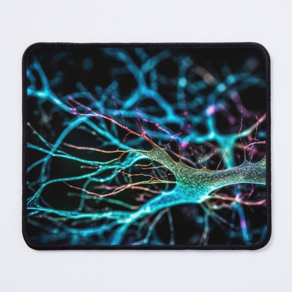 Item preview, Glowing Nerve Cells: Communicate Through Synaptic Connections designed and sold by hjian8219.