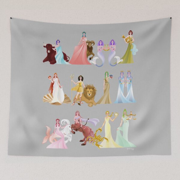 Item preview, Horoscope Goddesses designed and sold by Amadeux Way.