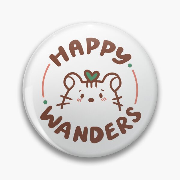 Item preview, Happy Wanders Logo designed and sold by HappyWanders.