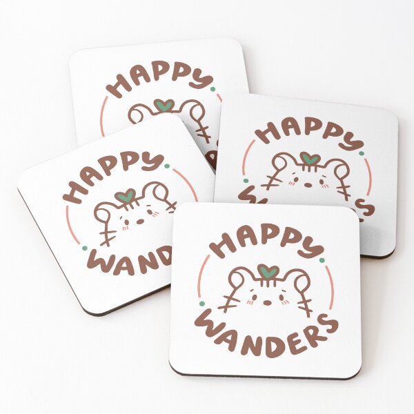 Item preview, Happy Wanders Logo designed and sold by HappyWanders.