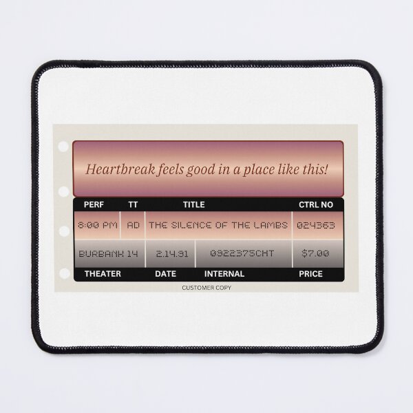 Item preview, The Silence of the Lambs Movie Theater Ticket Stub Horror Film AMC designed and sold by franklinfargo.
