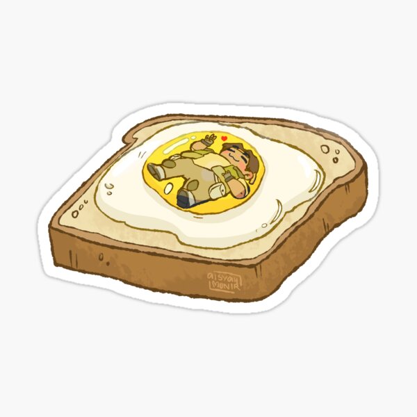Soft Boy-led Egg Sticker