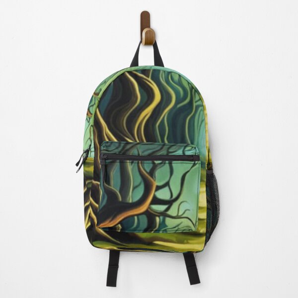 Item preview, Lone Figure Waits on Magical Fairytale Woodland Path designed and sold by EpicFoxArt.