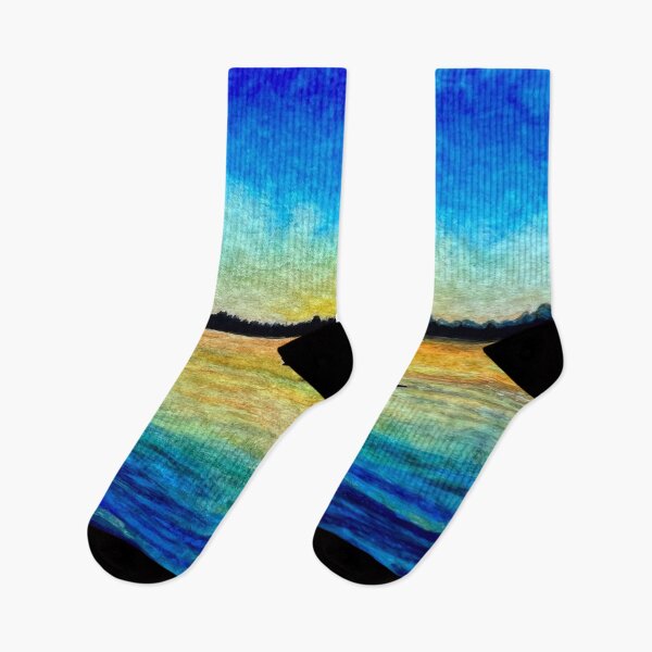 Item preview, Water view -- kayaking under sunset designed and sold by SylviaminiArt.