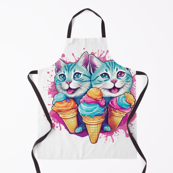 Item preview, Ice Cream Cats n Colors designed and sold by MuseOfMilo.