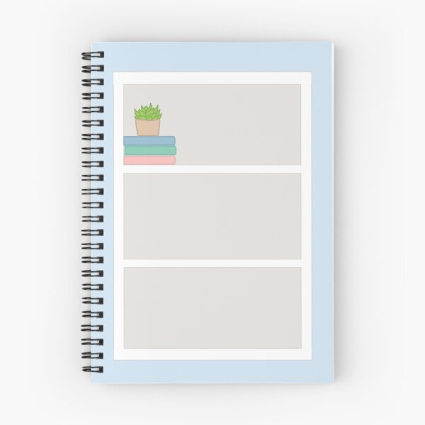 Item preview, Modern White Empty Bookshelf and Functional Book Log designed and sold by TheEclecticKat.