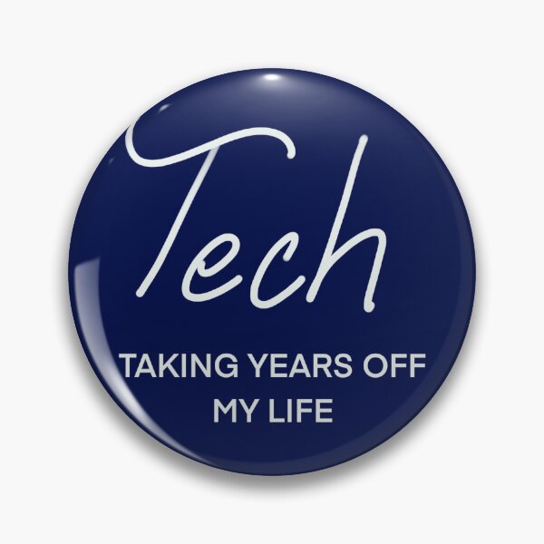 Item preview, Tech: Taking Years Off My Life (W/NBlue) designed and sold by tuuujjj313.