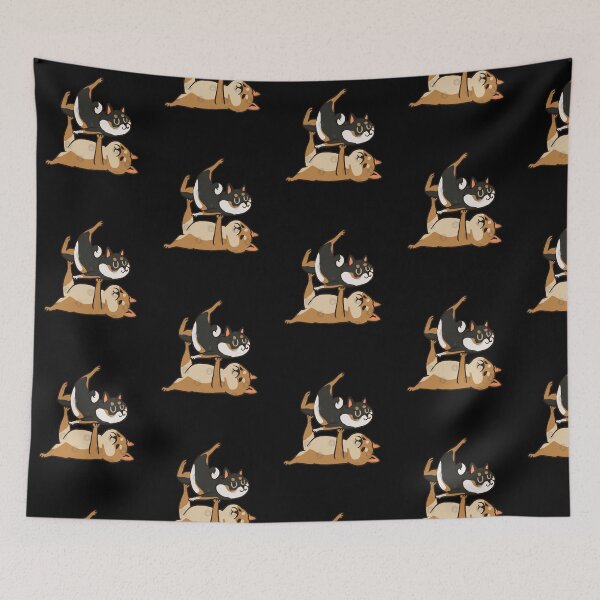 Item preview, Acroyoga Shiba Inu  designed and sold by SabrynConroy.