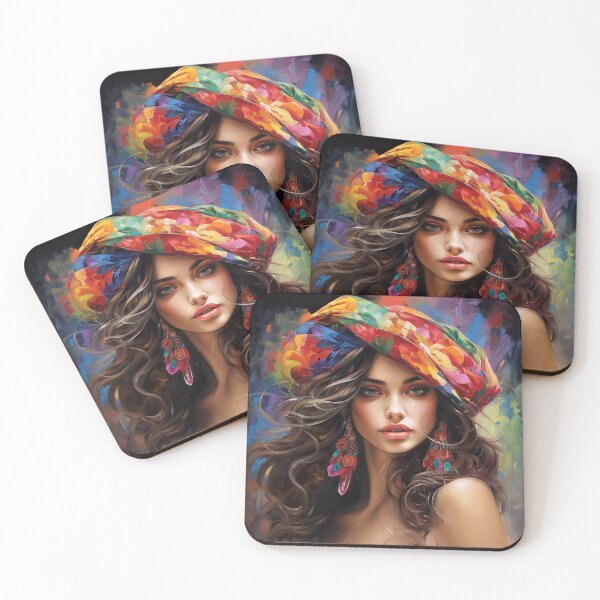 Item preview, Elegant Woman: A Graceful and Captivating Portrait designed and sold by Neuronexia.