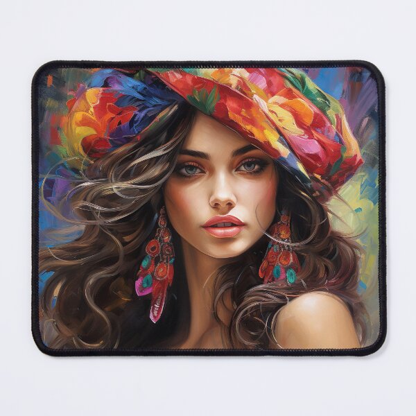 Item preview, Elegant Woman: A Graceful and Captivating Portrait designed and sold by Neuronexia.